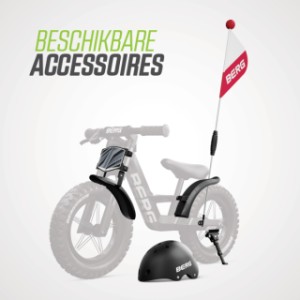 Beschikbare accessoires voor de BERG Biky's