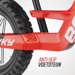 BERG Biky Cross Red - anti-slip voetsteun