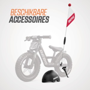 Beschikbare accessoires voor de BERG Biky's