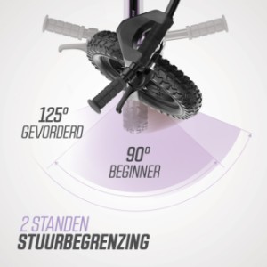 BERG Biky Cross Purple - handbrake