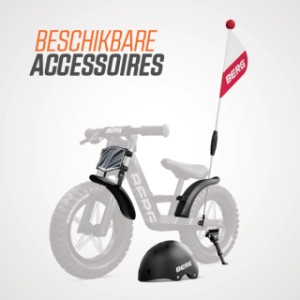 BERG Biky Cross White - handbrake