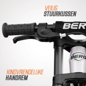 BERG Biky Cross White - handbrake