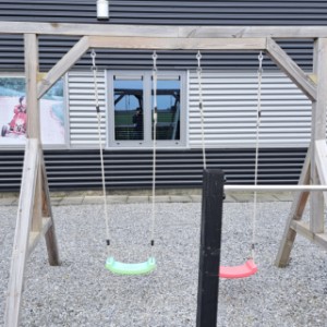 SHOWMODEL - schommel Smart Quattro Geïmpregneerd hout 400x168x232cm