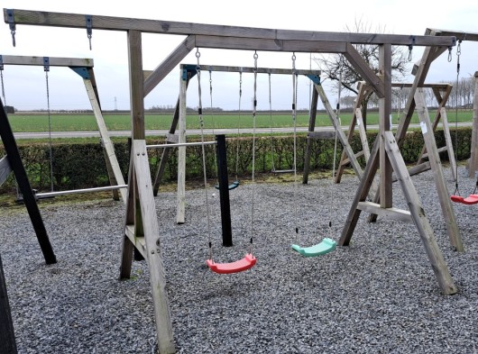 SHOWMODEL - schommel Smart Quattro Geïmpregneerd hout 400x168x232cm