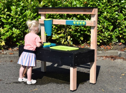 Houten speelkeuken Kukola Douglas/zwart