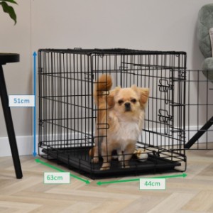 Verschillende afmetingen van de hondenbench Profit 63cm