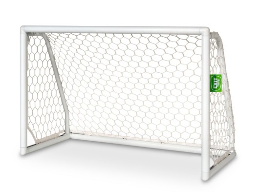 Voetbaldoel Scala · EXIT · wit aluminium · 120x80cm