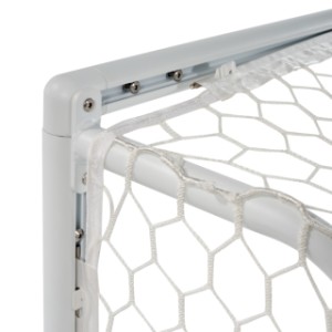 Voetbaldoel Scala is gemaakt van aluminium en wordt geleverd inclusief RVS montagemateriaal