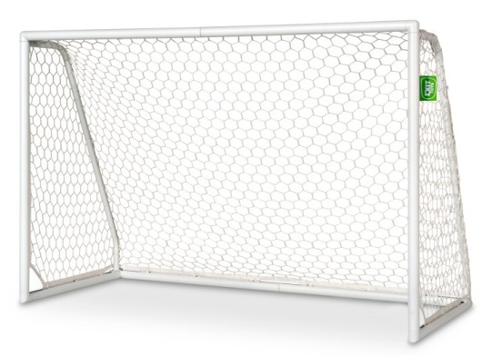 Voetbaldoel Scala · EXIT · wit aluminium · 180x120cm