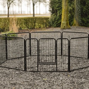 Konijnenren Octa zwart - hoogte 60cm