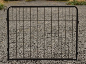 Los paneel voor de dierenren Octa zwart | Hoogte 60cm