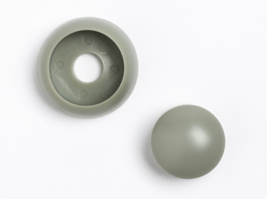 Kunststof afdekdop voor bouten Dice Green • set à 10 stuks