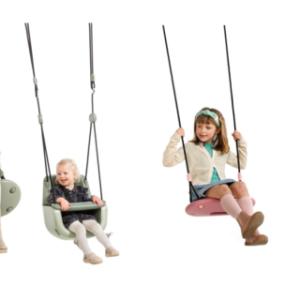 Schommelzitjes Ergo voor baby en kind in mooie Pastel kleuren
