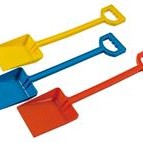 DARMOWA łopatka do piasku 50 cm (losowy kolor)