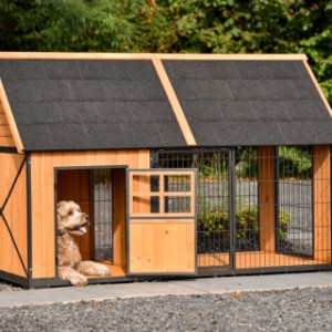 Hondenhok Danielle - het nachthok is geschikt voor bijv. een labradoodle