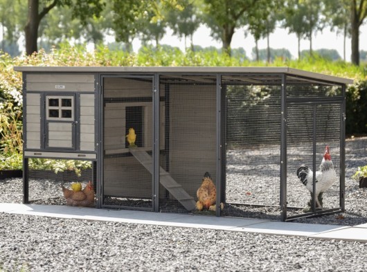 Kippenhok Judy Grey 232x100x105cm