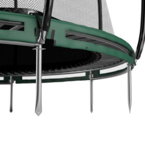Trampoline Avyna Pro-Line 12 InGround Groen - met veiligheidsnet Ø365cm