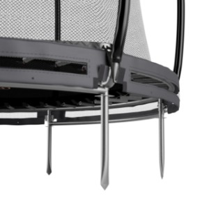 Trampoline Avyna Pro-Line 10 InGround Grijs - met veiligheidsnet Ø305cm