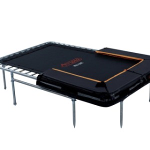 Trampoline Avyna Pro-Line 213 - InGround Sports - Zwart - 275x190cm