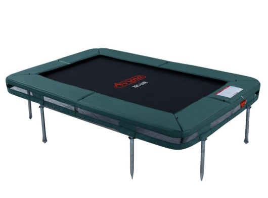 Trampoline Avyna Pro-Line 213 - InGround Sports - Groen - 275x190cm