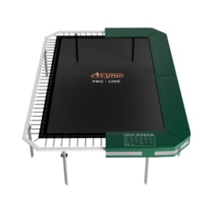Trampoline Avyna Pro-Line 223 InGround Groen - met veiligheidsnet 305x225cm
