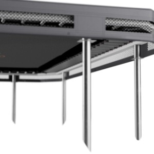 Trampoline Avyna Pro-Line 223 InGround Sports Grijs 305x225cm