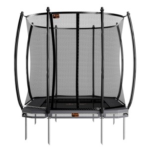 Trampoline Avyna Pro-Line 223 InGround Grijs - met veiligheidsnet 305x225cm