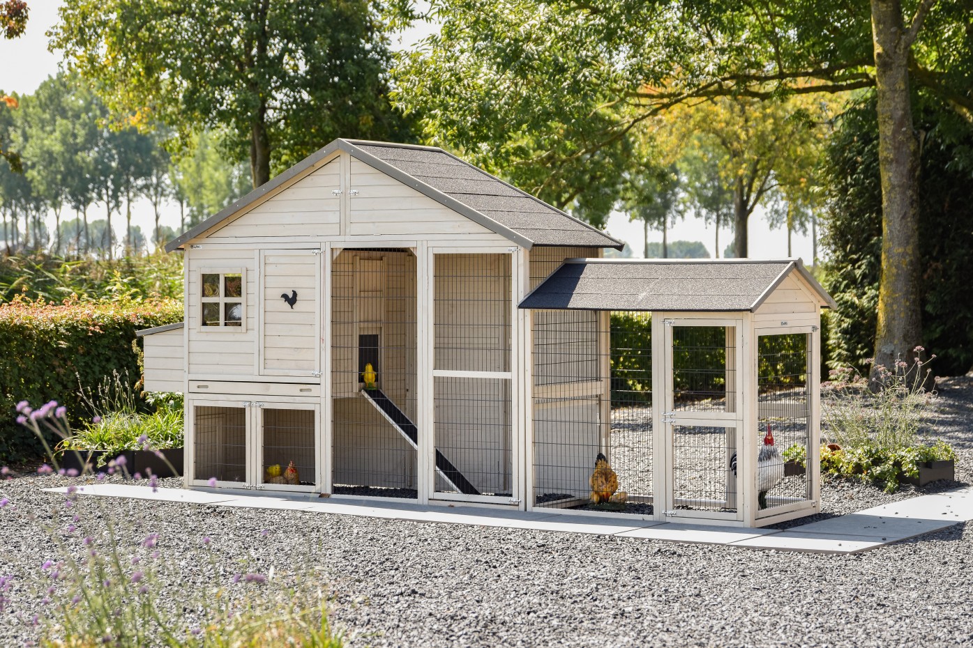 Kippenhok Holiday Large Light-grey