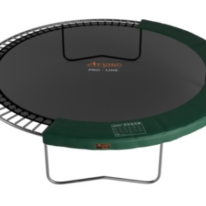 Trampoline Avyna Pro-Line 14 - Groen - met veiligheidsnet en trapje - Ø430cm