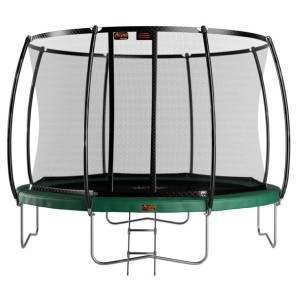 Trampoline Avyna Pro-Line 14 - Groen - met veiligheidsnet en trapje - Ø430cm