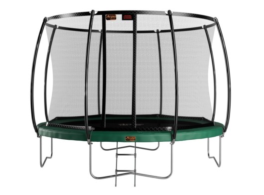 Avyna Pro-Line 12 Trampoline - Groen - met veiligheidsnet en trapje - Ø365cm