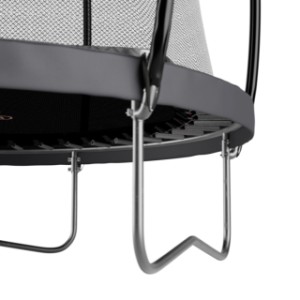 Trampoline Avyna Pro-Line 8 - met net en trapje - Grijs - Ø245cm