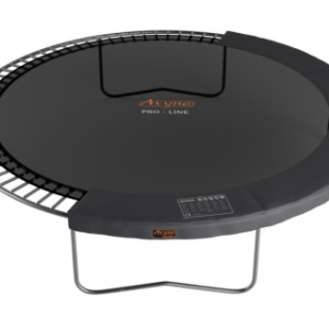 Avyna Pro-Line 12 Trampoline - Grijs - met veiligheidsnet en trapje - Ø365cm