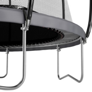 Avyna Pro-Line 12 Trampoline - Grijs - met veiligheidsnet en trapje - Ø365cm