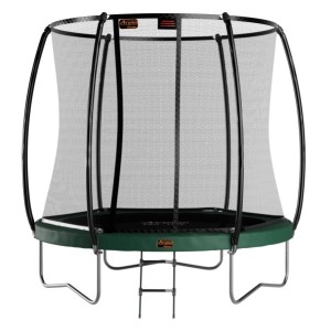 Trampoline Avyna Pro-Line 10 - Groen - met veiligheidsnet en trapje - Ø305cm