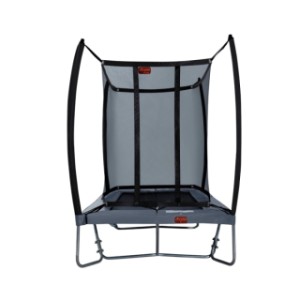 Trampoline Avyna Pro-Line 213 Grijs - met veiligheidsnet en trapje 275x190cm