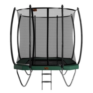 Trampoline Avyna Pro-Line 223 Groen - met veiligheidsnet en trapje 305x225cm