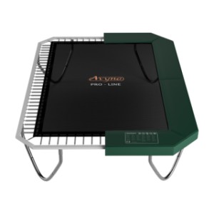 Trampoline Avyna Pro-Line 223 Groen - met veiligheidsnet en trapje 305x225cm