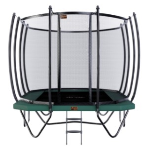 Trampoline Avyna Pro-Line 352 Groen - met veiligheidsnet en trapje 520x305cm
