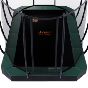 Trampoline Avyna Pro-Line 352 FlatLevel Groen - met veiligheidsnet 520x305cm