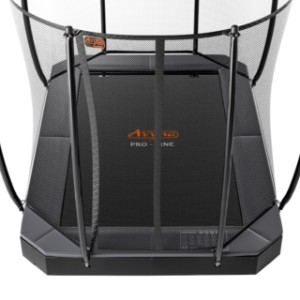 Trampoline Avyna Pro-Line 223 FlatLevel Grijs - met veiligheidsnet 305x225cm