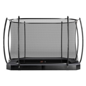 Trampoline Avyna Pro-Line 223 FlatLevel Grijs - met veiligheidsnet 305x225cm