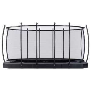 Trampoline Avyna Pro-Line 352 FlatLevel Grijs - met veiligheidsnet 520x305cm