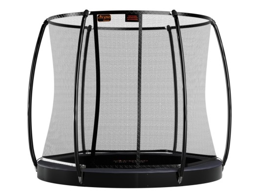 Trampoline Avyna Pro-Line 8 FlatLevel Grijs - met veiligheidsnet Ø245cm