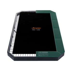 Trampoline Avyna Pro-Line 352 FlatLevel Groen - met veiligheidsnet 520x305cm
