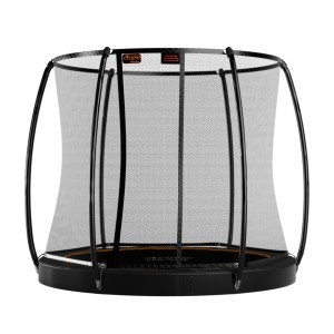 Trampoline Avyna Pro-Line 8 FlatLevel Zwart - met veiligheidsnet Ø245cm