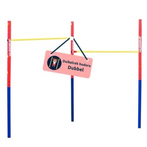 gekleurd stalen duikelrek dubbel Hudora