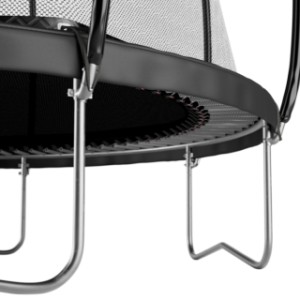 Trampoline Avyna Pro-Line 12 Zwart - met veiligheidsnet en trapje Ø365cm