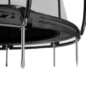 Trampoline Avyna Pro-Line 12 InGround Zwart - met veiligheidsnet Ø365cm