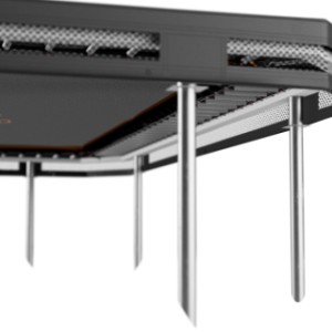 Trampoline Avyna Pro-Line 223 InGround Sports Zwart 305x225cm